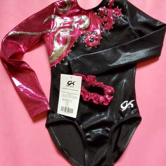 GK Elite Competition Leotard.  Size:  CS - Picture 5 of 7